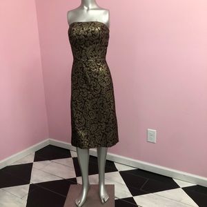 Talbot’s Strapless fit and flare dress NWOT
